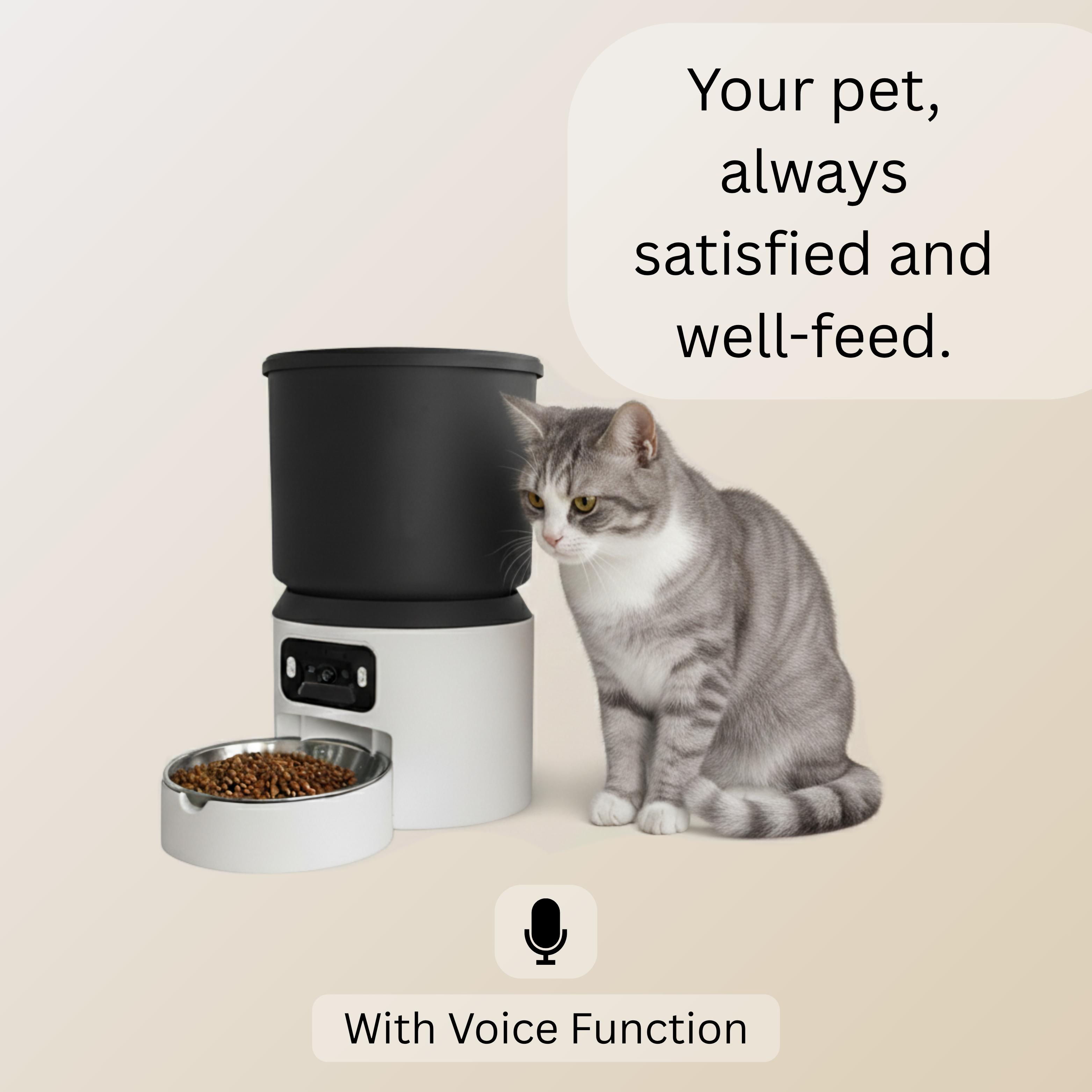 4L Smart Pet Feeder