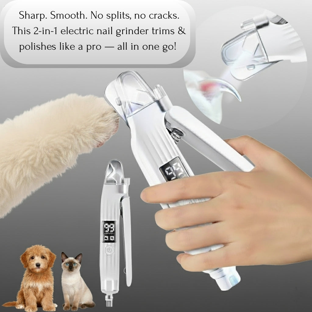 2 in 1 Pet Nail Trimmer