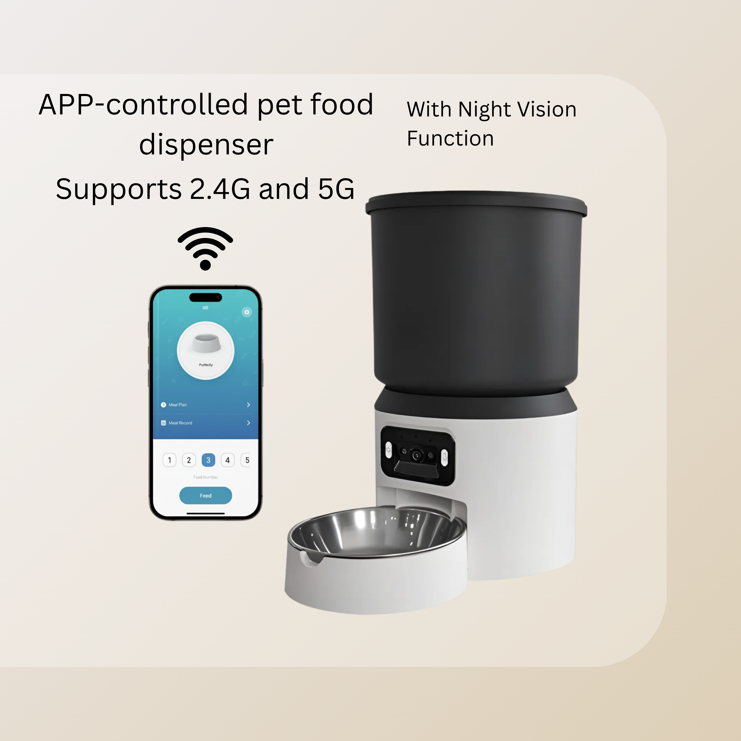 4L Smart Pet Feeder