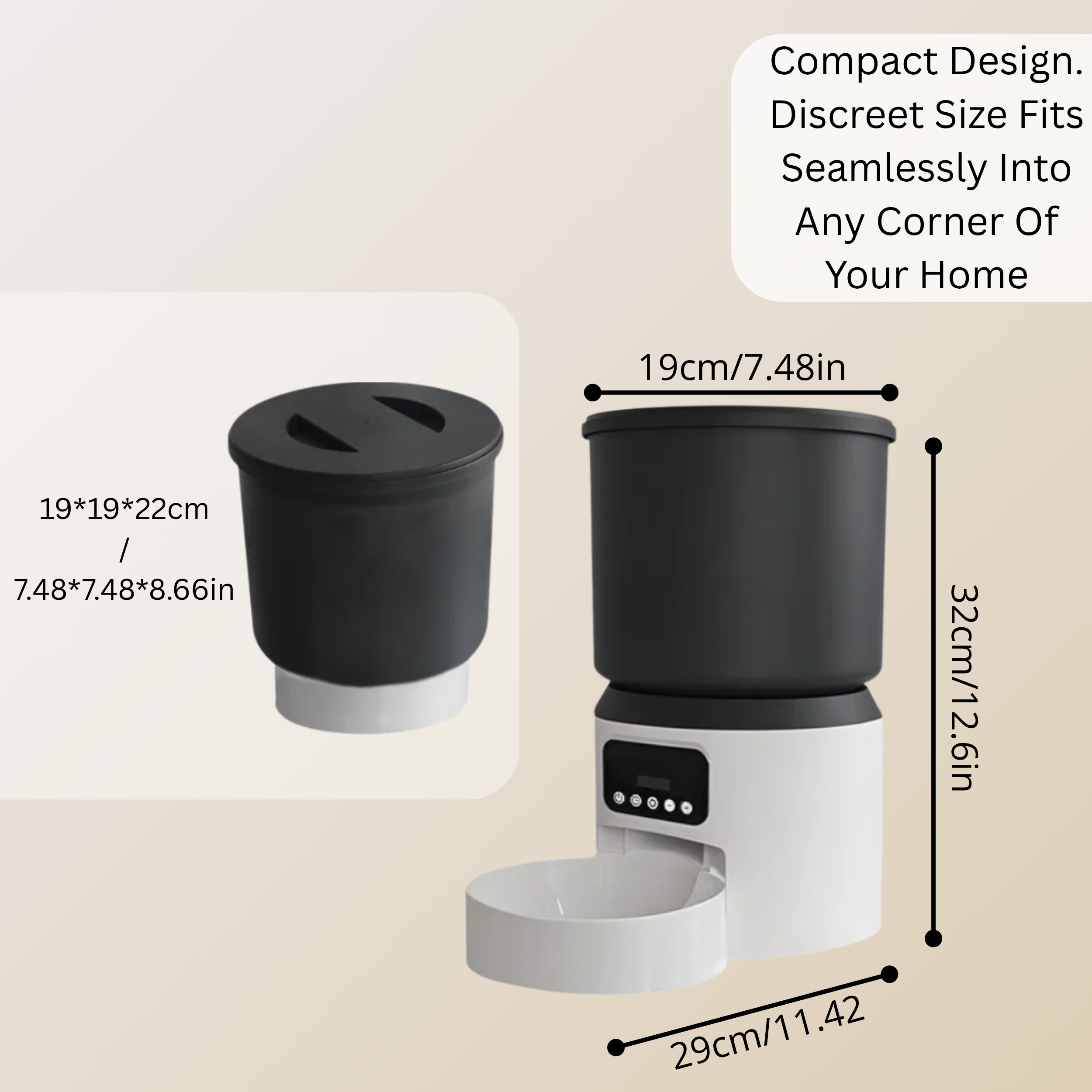 4L Smart Pet Feeder