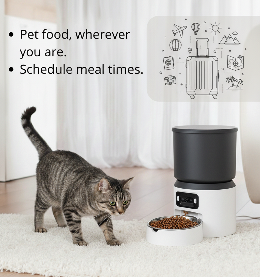 4L Smart Pet Feeder