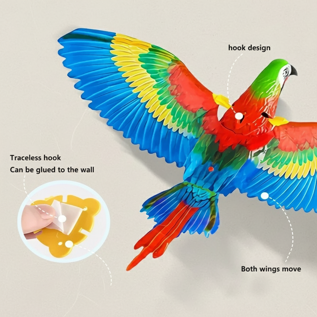 Simulation Bird Cat Toys